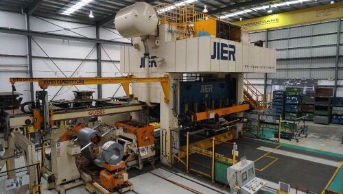 Jier S4-1000-6100 x 2450 1000-Ton Single-Action Mechanical Transfer Press