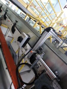Automatic System for Palletizing, Pallet Transferring and Pallet Wrapping