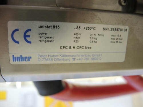 Huber Model Unistat 815 Movable Heater & Chiller - Laboratory