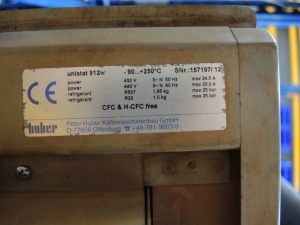 Model Unistat 912 Chiller