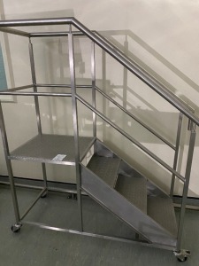 Stainless Mobile Stairs