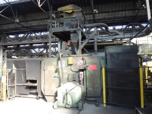 Pipe Shotblasting Machine “GUTMANN", modernized in 2013