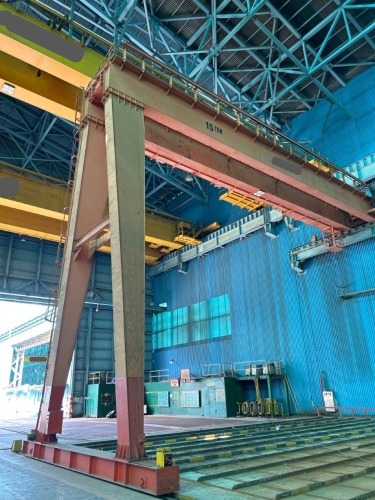 15 TON GANTRY CRANE - 18.65 meter PUIL E&C