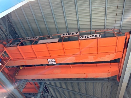 15 TON OVERHEAD CRANE TSM CO. LTD.