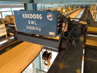 3 TON OVERHEAD CRANE KUK DONG HOIST CO. LTD. - 2