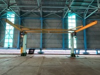 1.8 TON 2x JIB HOIST CRANE EACH (INTERCONNECTED) HYUNDAI HOIST CO. LTD