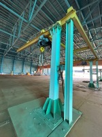 1.8 TON 2x JIB HOIST CRANE EACH (INTERCONNECTED) HYUNDAI HOIST CO. LTD - 4