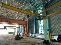 1.8 TON 2x JIB HOIST CRANE EACH (INTERCONNECTED) HYUNDAI HOIST CO. LTD - 9