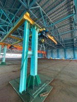 1.8 TON 2x JIB HOIST CRANE EACH (INTERCONNECTED) HYUNDAI HOIST CO. LTD - 13