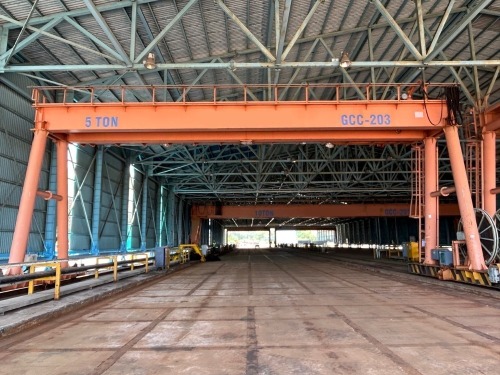 5 TON GANTRY CRANE - 15 meter BUIL ENC