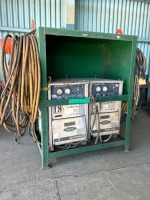 72x CO2 Welding Machines with Single Cables, Cable Hanger and Cable Rack HYOSUNG