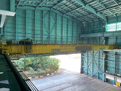 15 TON OVERHEAD CRANE PUIL E&C