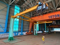 1.8 TON 2x JIB HOIST CRANE EACH (INTERCONNECTED) HYUNDAI HOIT CO. LTD. - 4