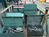 ASSORTED ITEMS(BOLTS, IRON SHEET BOXES ETC) - 2