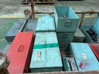 ASSORTED ITEMS(BOLTS, IRON SHEET BOXES ETC) - 4