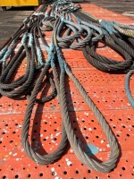 ASSORTED SIZES OF USED SLING WIRE and RING WIRE - 6