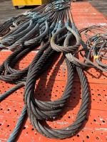 ASSORTED SIZES OF USED SLING WIRE and RING WIRE - 7