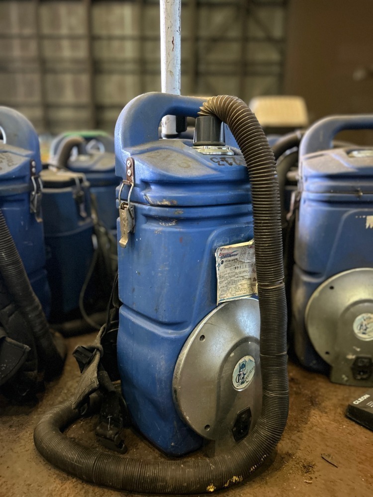 12x USED Backpack Vacuum Cleaner