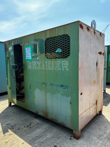 TOOLBOX with USED Rolls of Gas Hoses