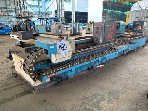 USED CNC PLASMA CUTTING MACHINE AMG