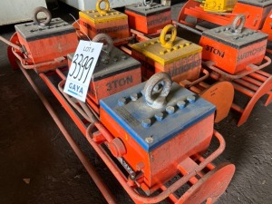 7x USED Magnetic Lifter (Cap. 3000 kg)