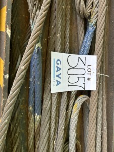 Assorted Sizes of USED Sling Wires and Ring wires